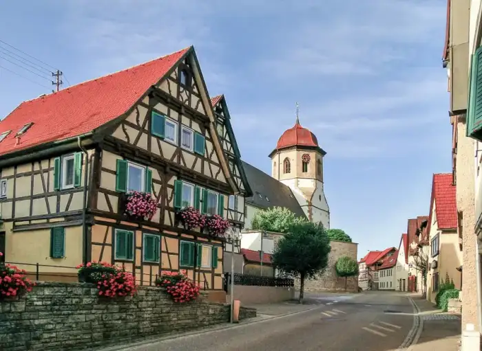 Oberriexingen - Hauptstraße Oberriexingen