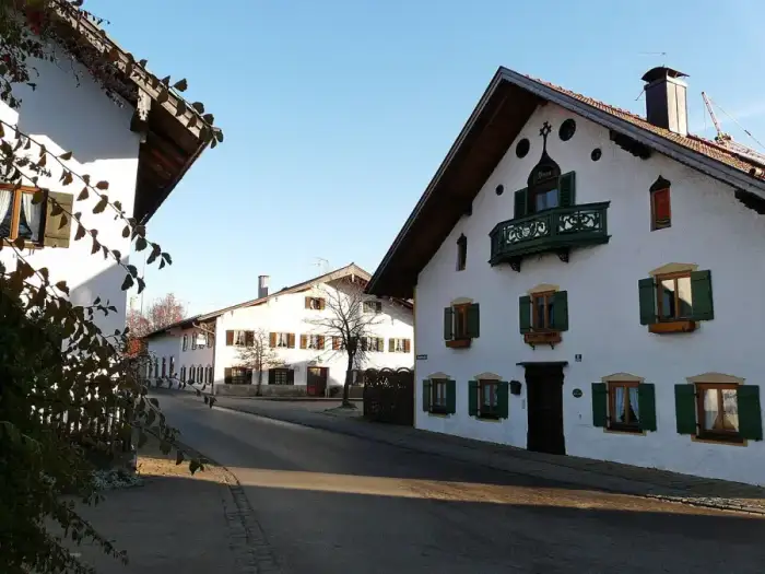 Obersöchering - Obersöchering - Hauptstr Nr 2 u 4 v SW