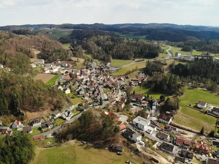 Obertrubach - Obertrubach Luftaufnahme (2020)