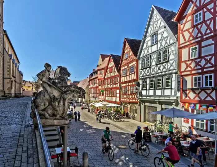 Ochsenfurt - 16.1.2019. Ein Frühlingsspaziergang durch Ochsenfurt. 03