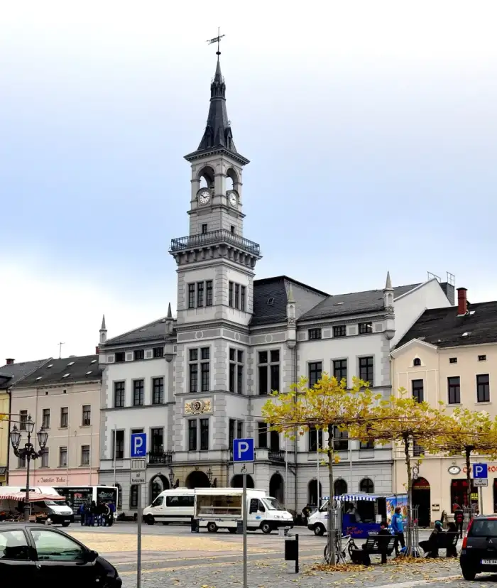 Oelsnitz/Vogtland - Oelsnitz Vogtl Rathaus
