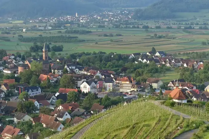 Ohlsbach - Blick auf Ohlsbach