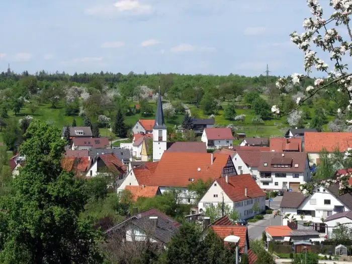 Ohmden - Ohmden, Dorfmitte - panoramio