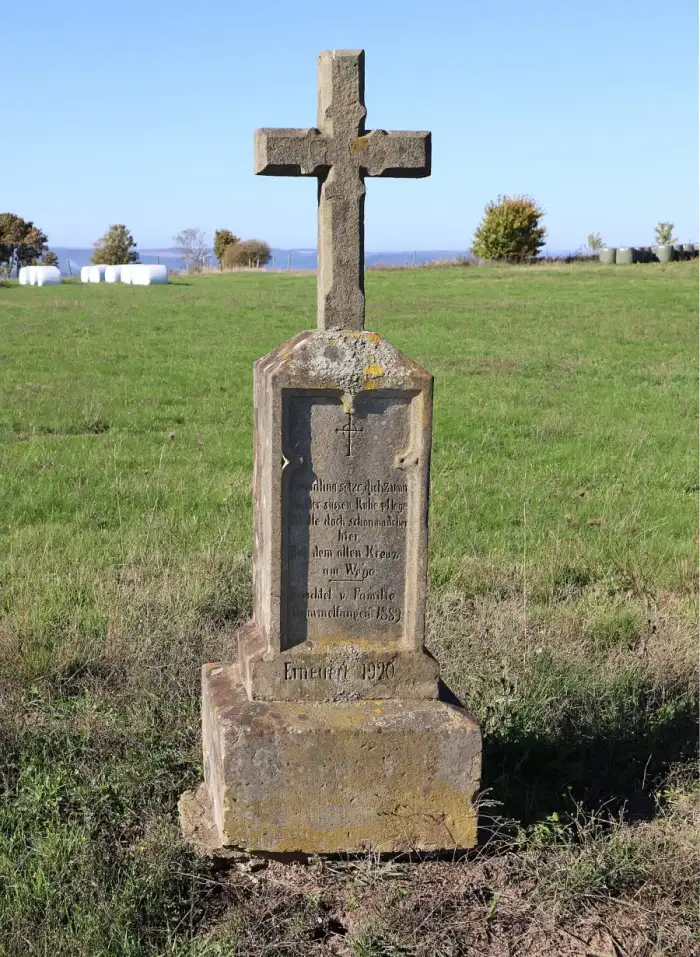 Pellingen - Pellingen Wegekreuz 1889