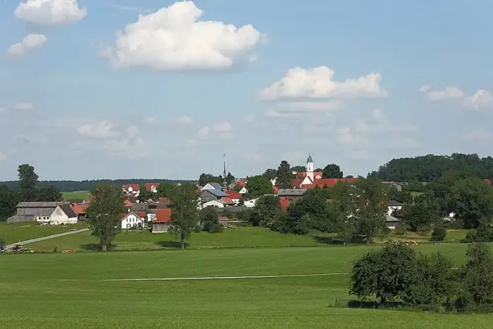 Pfaffenhausen - Egelhofen Westansicht
