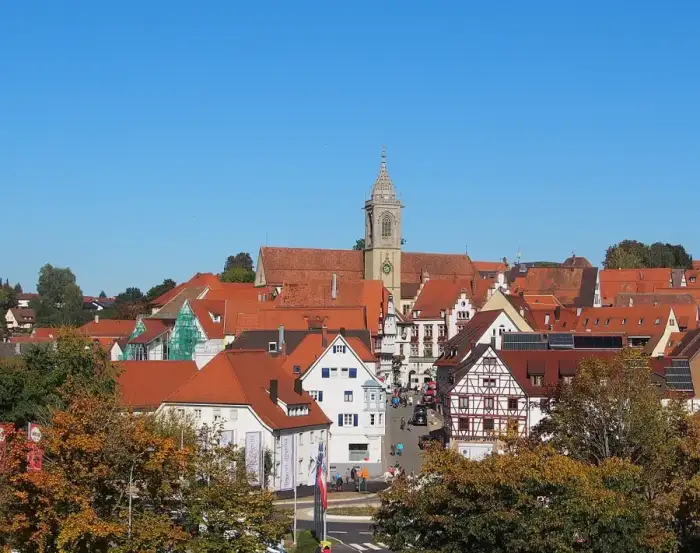 Pfullendorf - Pfullendorf Innenstadt - St. Jakob im Stadtbild
