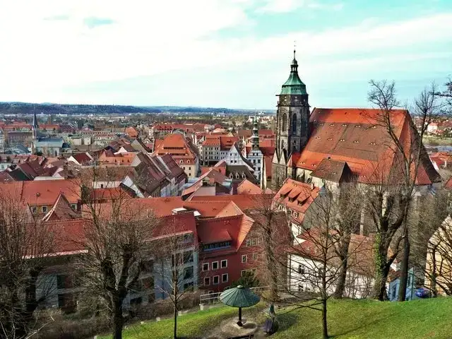 Pirna - Blick über die Altstadt von Pirna (Panorama of the historic centre of Pirna) - geograph.org.uk - 7781
