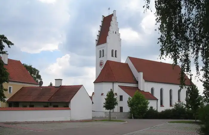 Pörnbach - St. Johannes der Täufer (Pörnbach) außen - 2006