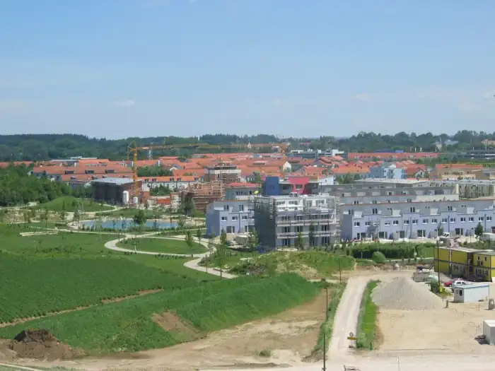 Poing - Poing-blick-ueber-neubaugebiet