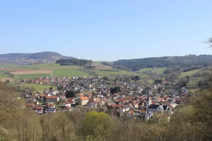 Poppenhausen (Wasserkuppe) - Poppenhausen Ortschaft