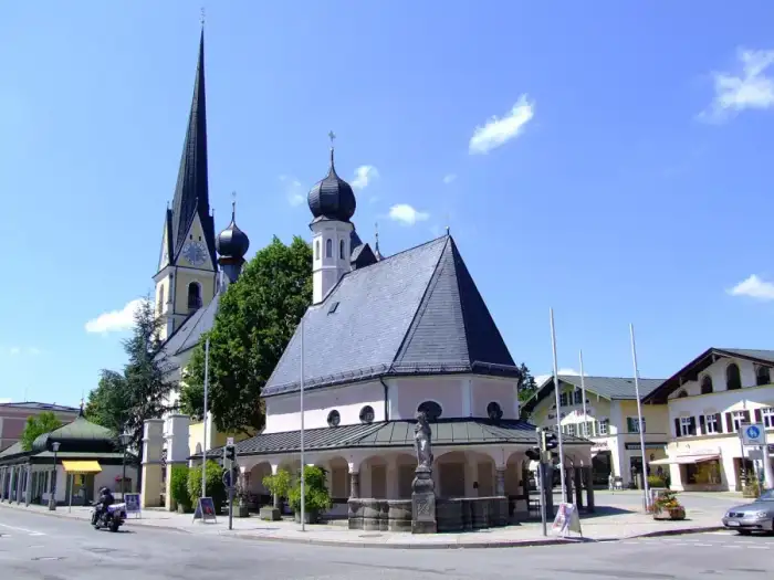 Prien a.Chiemsee - PrienKircheMarktplatz