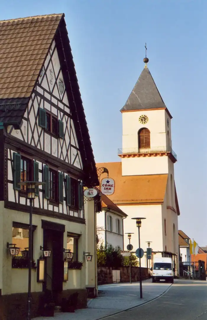 Renchen - Renchens Weinbrenner-Kirche