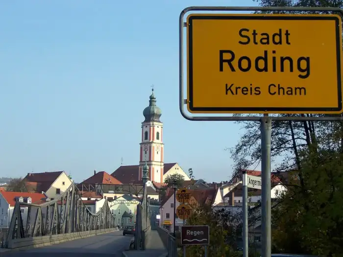 Roding - Roding stadtansicht os