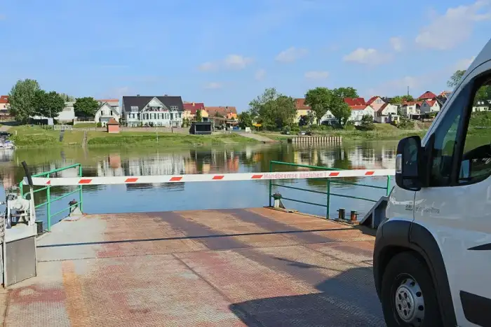 Rogätz - 00 0738 Rögätz - Fährverbindung über die Elbe
