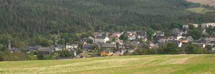 Rosenthal am Rennsteig - Ortsansicht Harra