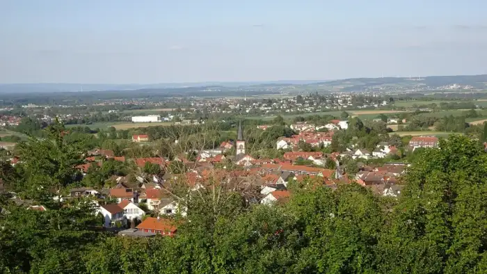 Roßdorf - Roßdorf vom Rehberg 2020