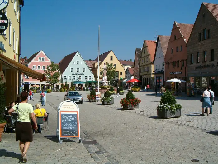 Roth - Roth (Mittelfranken) Marktplatz 2005