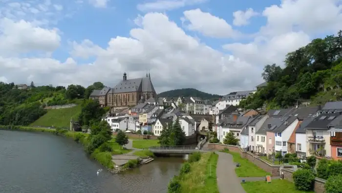 Saarburg - Saarburg - Sicht von Norden