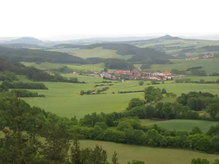 Schimberg - Blick von den Dieteröder Klippen (3)
