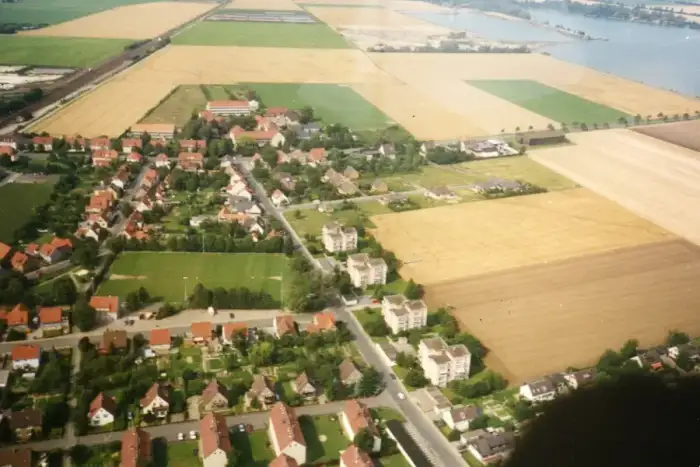 Schladen-Werla - Luftaufnahme der Jahnstraße, Schladen - panoramio