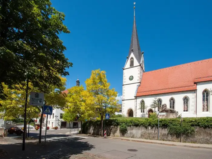 Schlierbach - Die Pfarrkirche in Schlierbach