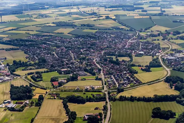 Schöppingen - Schöppingen, Ortsansicht -- 2014 -- 9423