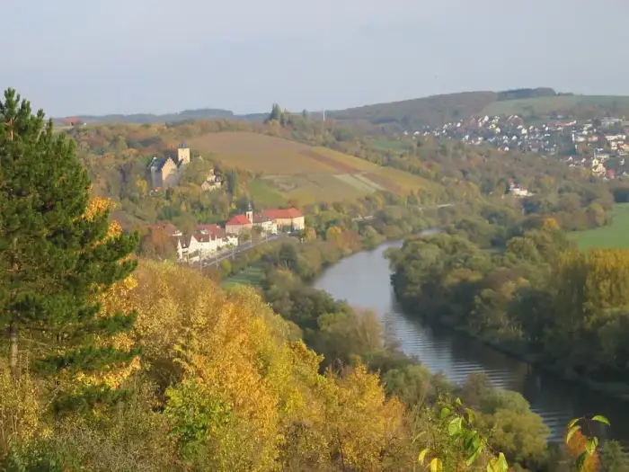 Schonungen - Schloß Bismarckshöhe Herbst 19.10.2008 006