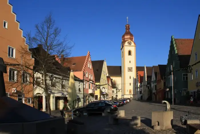 Schwandorf - Schwandorf oberer Marktplatz