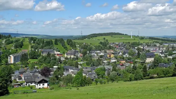 Schwarzatal - Oberweißbach-Blick-1