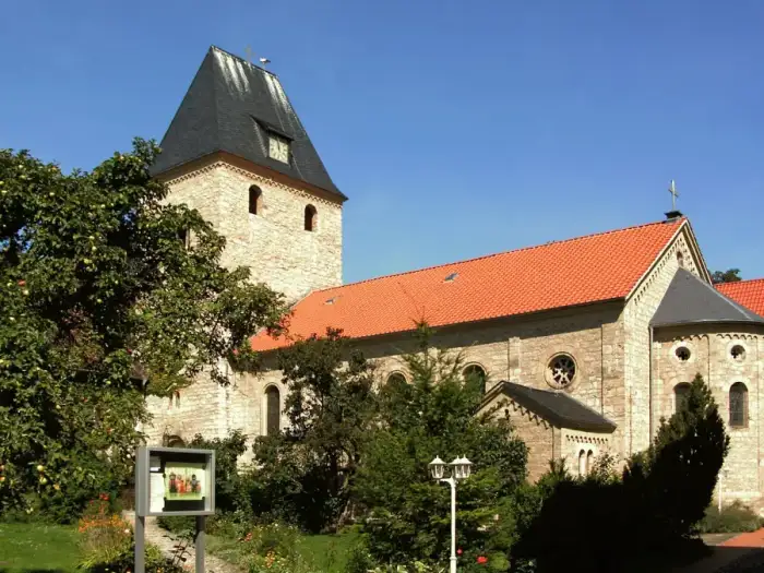 Selke-Aue - Hedersleben Kirche Gertrud