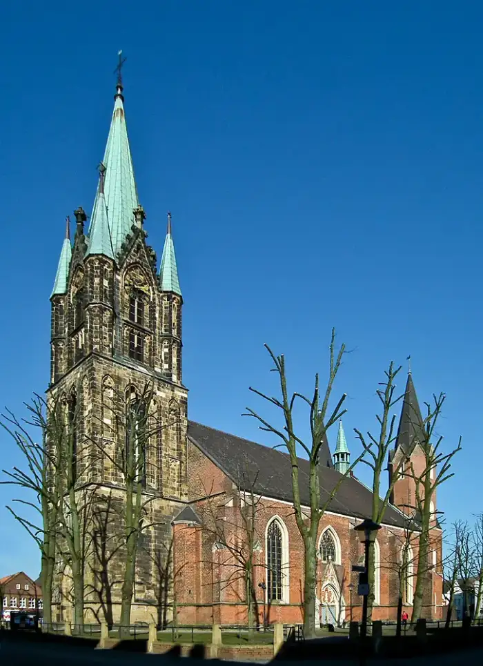 Sendenhorst - Kirche und Turm St. Martin, Sendenhorst