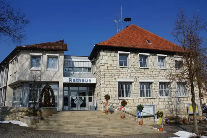 Seubersdorf i.d.OPf. - Rathaus Seubersdorf Oberpfalz NM 002