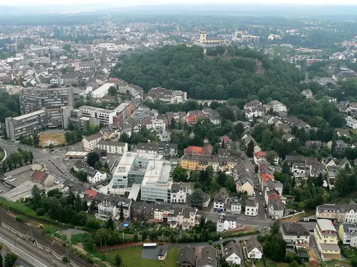 Siegburg - Luftbild Siegburg
