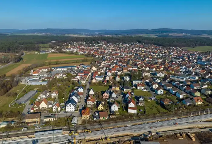 Strullendorf - Strullendorf Bahnstrecke Nürnberg–Bamberg-20230301-RM-152259