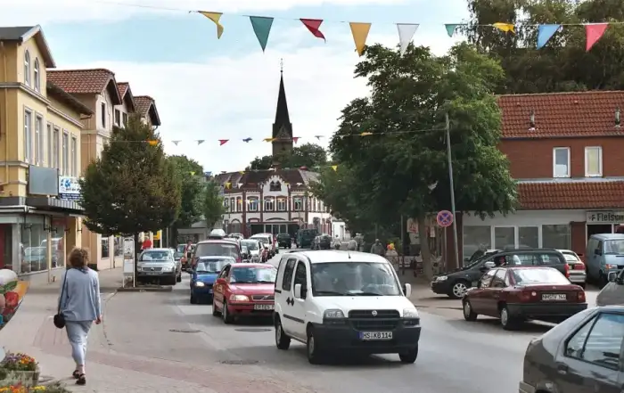 Süderbrarup - Süderbrarup, the Große Straße