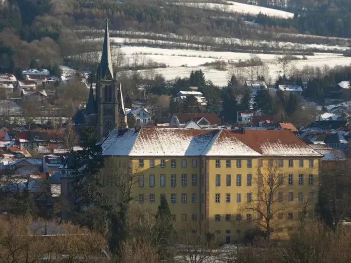 Tann (Rhön) - Tann schlosshinten kirche
