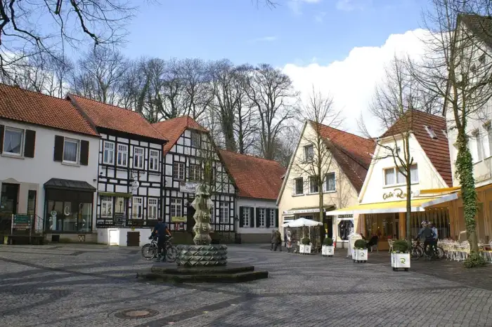 Tecklenburg - Tecklenburg, Marktplatz