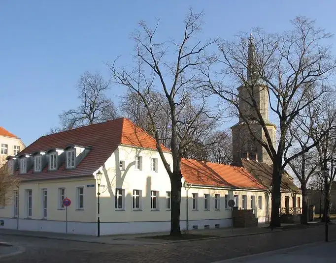 Teltow - Teltow3 Am Marktplatz und Kirche St Andreas