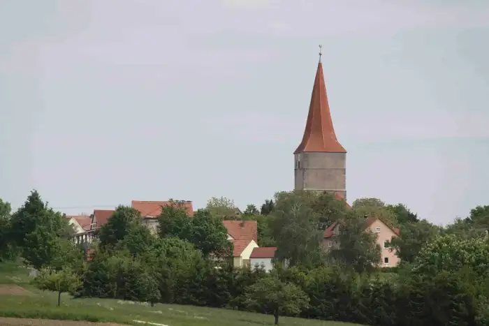 Theilenhofen - Theilenhofen von Westen