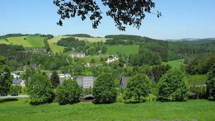 Thermalbad Wiesenbad - Wolkenstein - Erzgebirge bei Wiesenbad