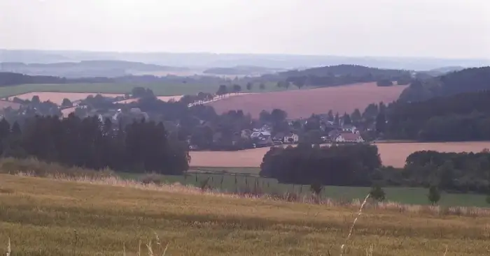 Tirpersdorf - Kottengrün, Blick nach Tirpersdorf