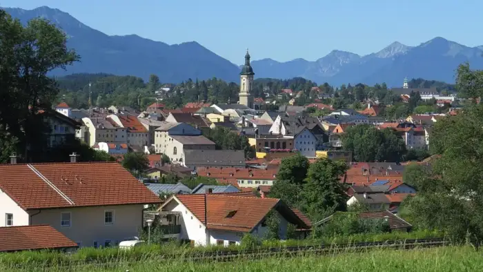 Traunstein - Surberg, TS - Ettendorfer Kircherl - Traunstein v NO 03