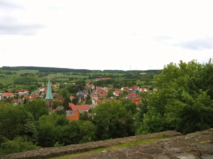 Ulrichstein - Ulrichstein vom schlossberg ds wv 06 2006