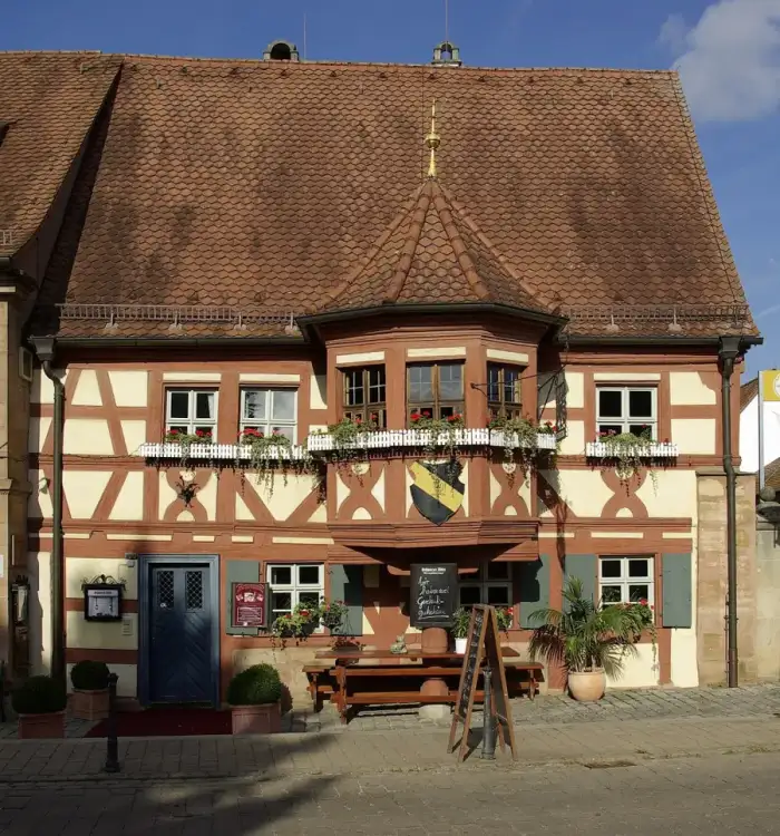 Uttenreuth - Uttenreuth Gasthaus Schwarzer Adler 001