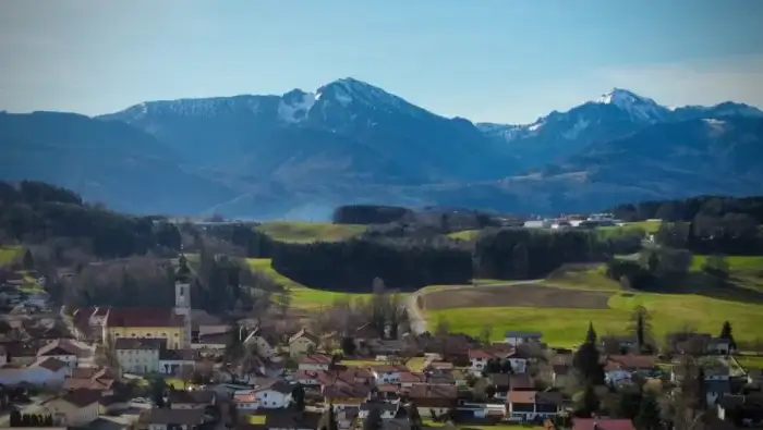 Vachendorf - Vachendorf Luftaufnahme