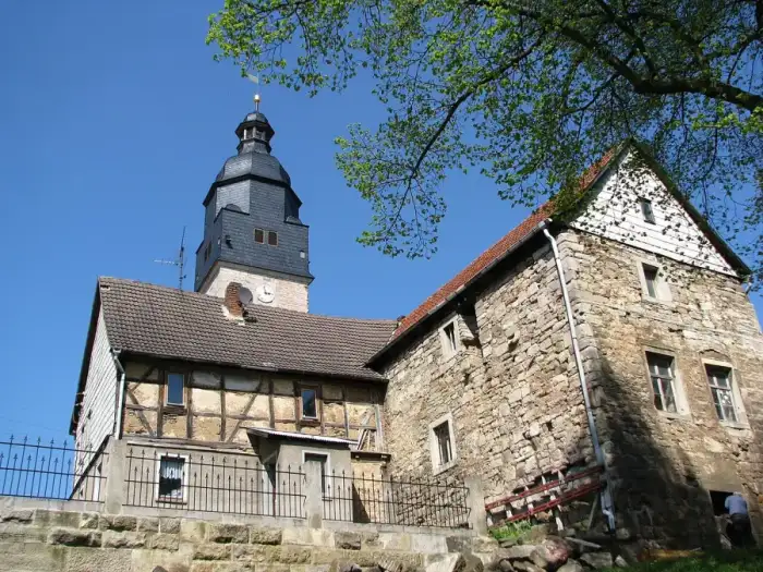Vogtei - Oberdorla Kirche und Stift