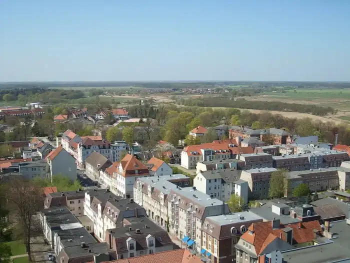 Wackerow - Greifswald Wackerow vom-Turm-des-Doms-St.-Nikolai-aus-gesehen April-2009 SL272426