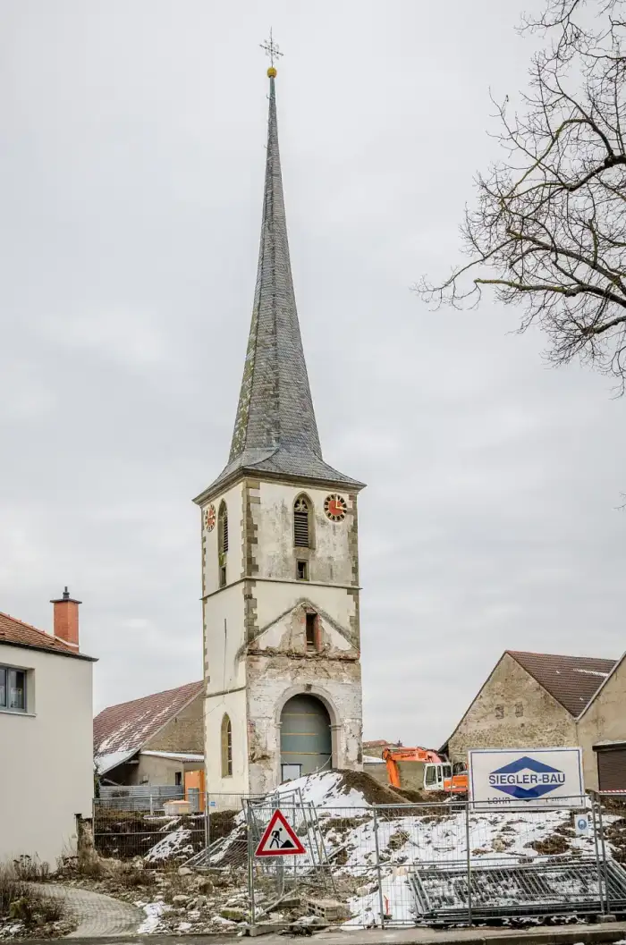 Waigolshausen - Waigolshausen, Kirchturm-001
