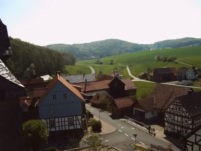 Waldkappel - Sontra-Thurnhosbach Blick nach Stadthosbach