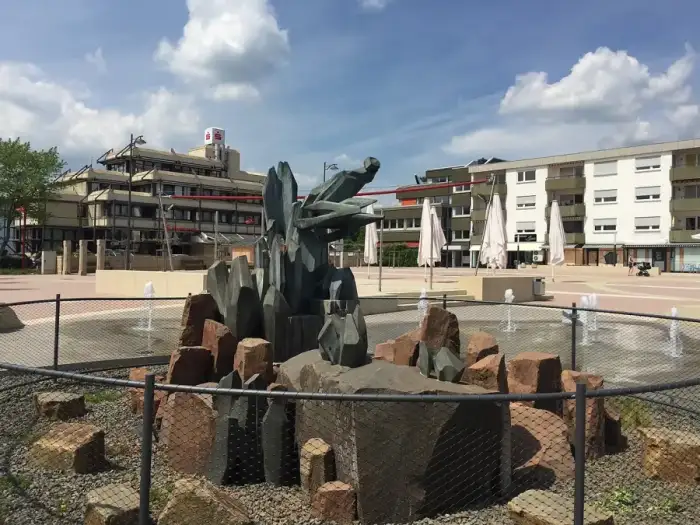 Waldmohr - Waldmohr Marktbrunnen 2017 Heinrich Betz